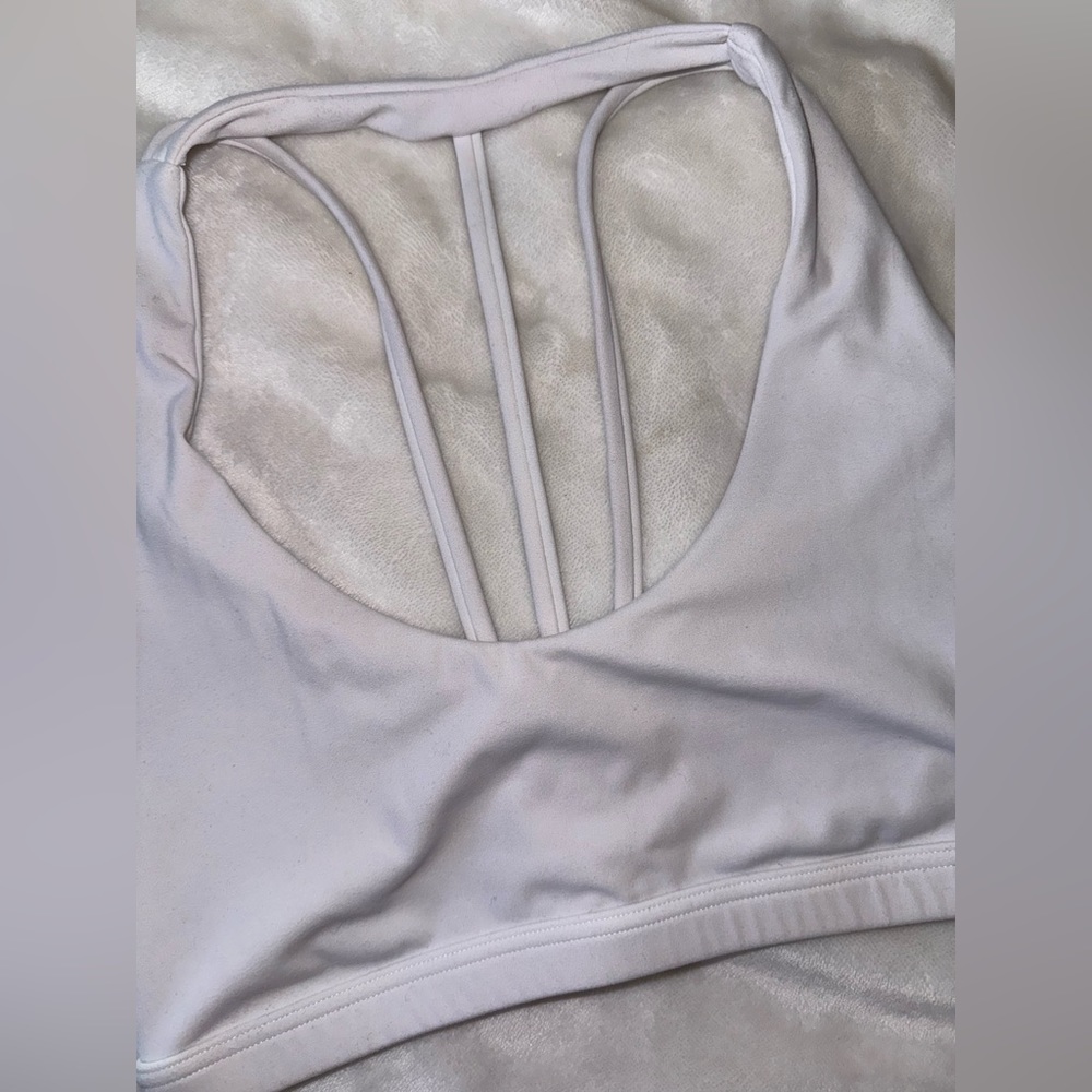 Medium Buffbunny My Confessions Sports Bra - White - Picture 6 of 10